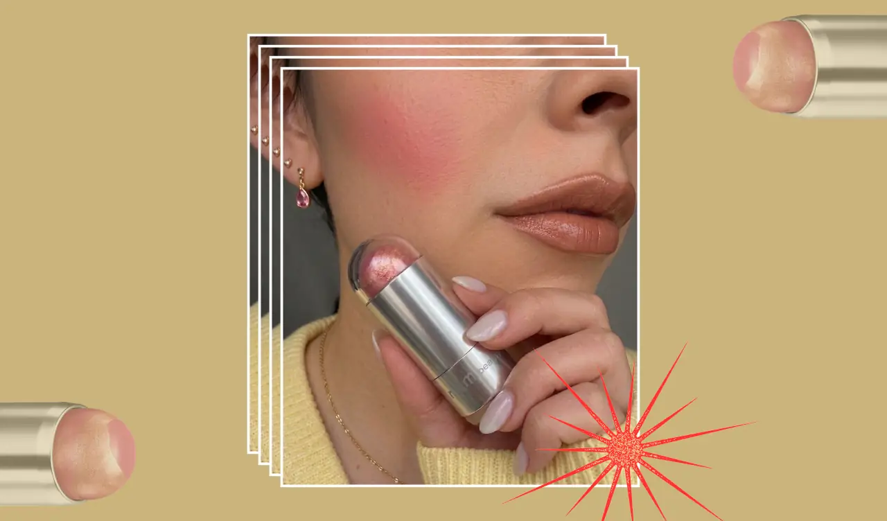 Rem beauty mélange à trois blush & highlight stick review